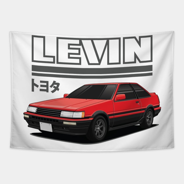 Toyota AE86 Levin Tapestry by squealtires