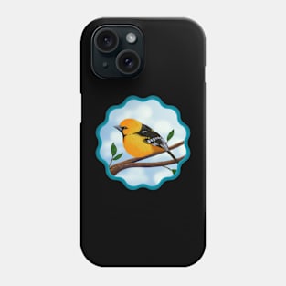 Altamira Oriole with Border Phone Case