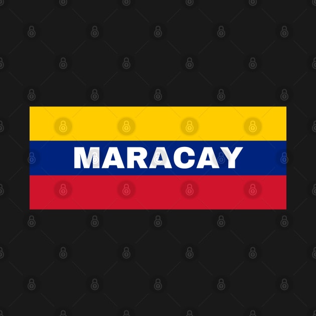 Maracay City in Venezuelan Flag Colors by aybe7elf