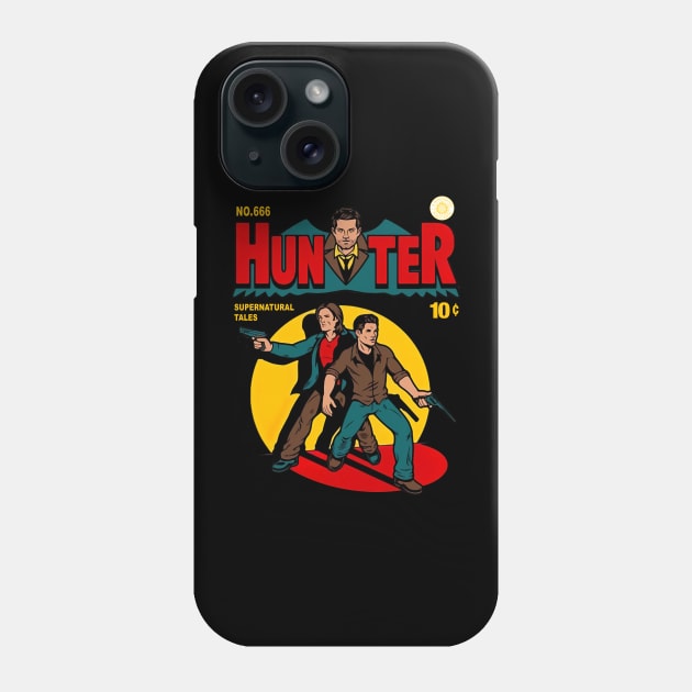 No 666 Hunter Supernatural Rales Phone Case by Den Tbd