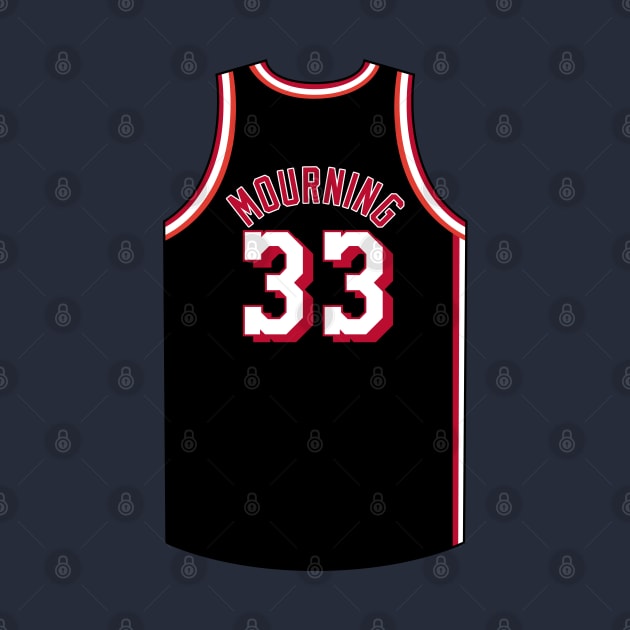 Alonzo Mourning Miami Jersey Qiangy by qiangdade