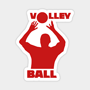 VOLLEYBALL SETTER COOL VOLLEYBALL PLAYER shirt GIFT FOR SON / FRIEND red Magnet