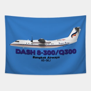 DeHavilland Canada Dash 8-300/Q300 - Bangkok Airways Tapestry