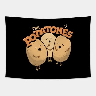 The Potatones - Veggie Pun Singing Trio Tapestry