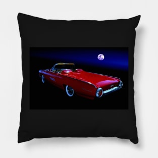 1961 Ford (Bullet Bird) Thunderbird Pillow