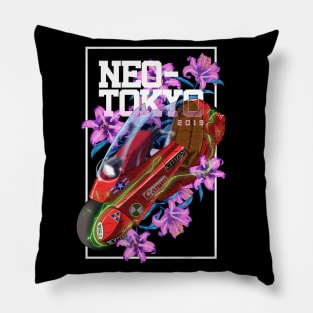 Neo Tokyo 2019 Pillow
