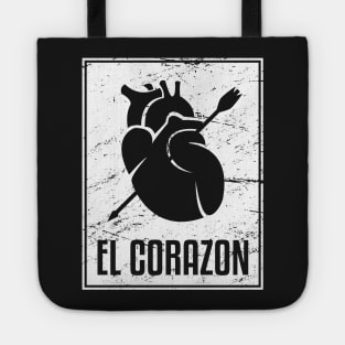 El Corazon | Loteria Mexican Tarot Card Tote