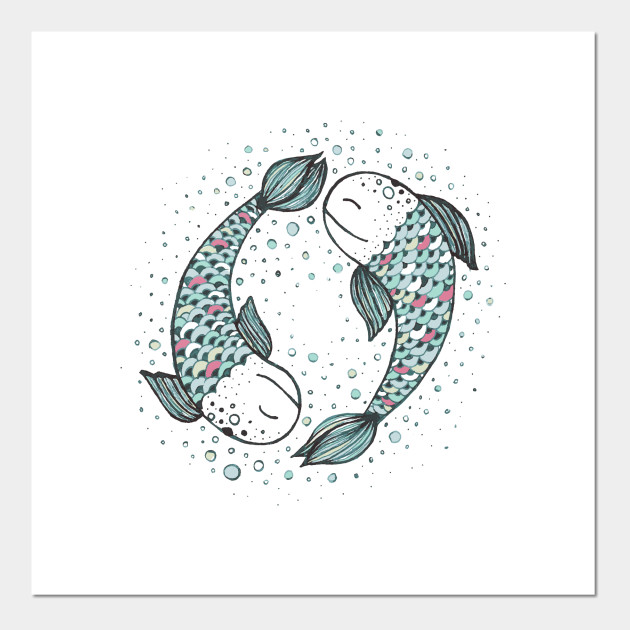 Pisces Weird Fishes Pisces Posters And Art Prints Teepublic Uk