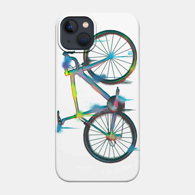 Road Bike Graffiti - Cycling - Phone Case