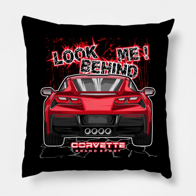 Vette Stingray Pillow by WINdesign