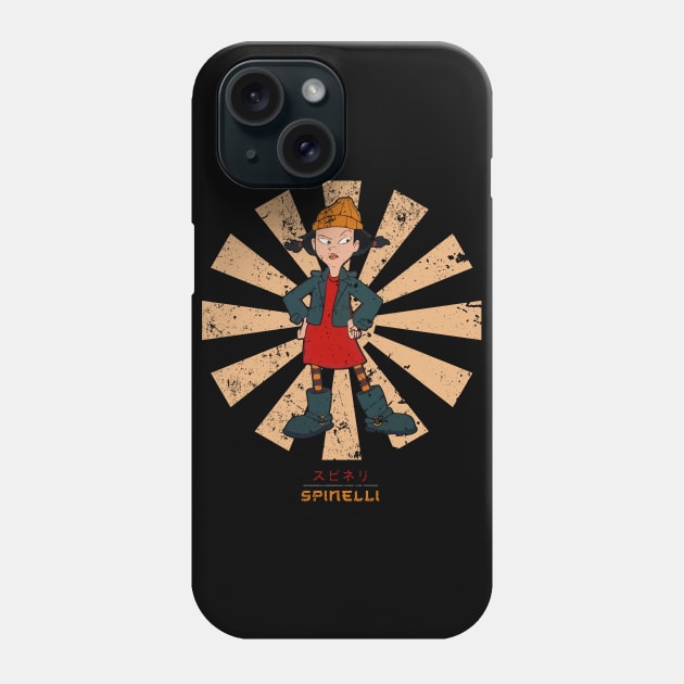 Spinelli Retro Japanese Recess Phone Case by Nova5