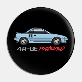 Powered-Blue Pin