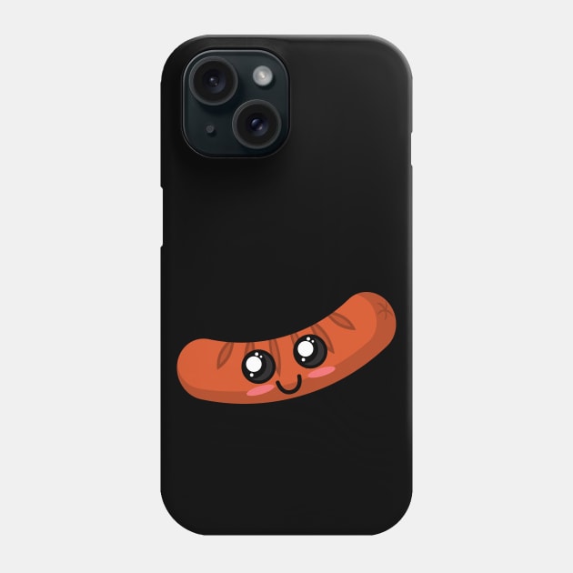 Cute Kielbasa Phone Case by SybaDesign