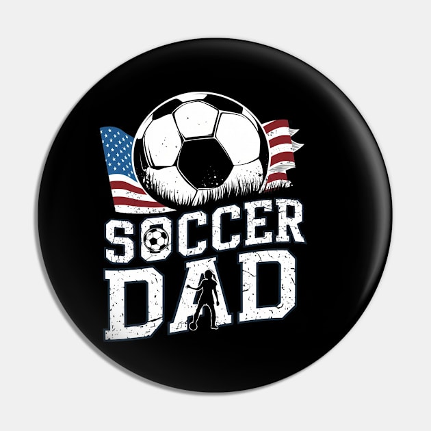Soccer Dad Pin by T-shirt US