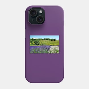 Hilly Lavender Countryside Phone Case