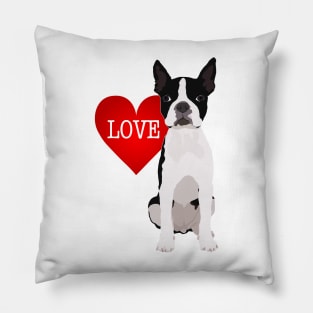 I love Boston Terriers Pillow