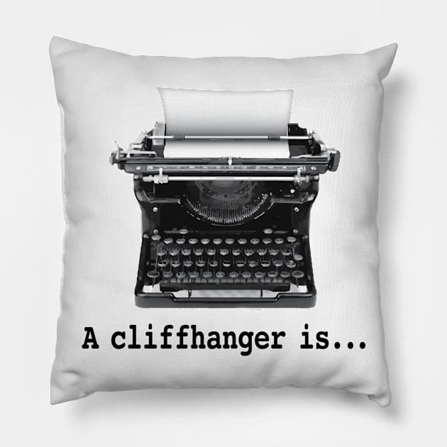 A Cliffhanger is Pillow by Buffyandrews