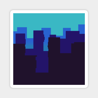 City Scape Magnet