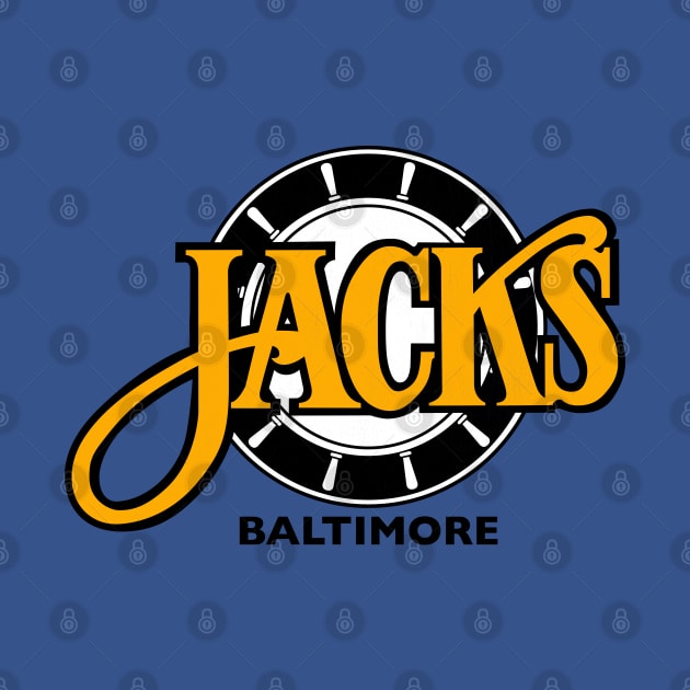 Retro Baltimore Skipjacks Hockey by LocalZonly