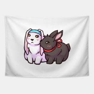 Wangxian bunnies Tapestry