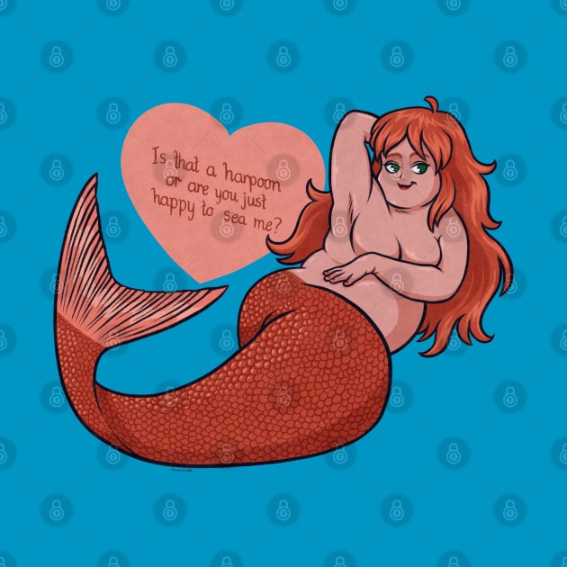 Cheeky Mermaid by JenniferSmith