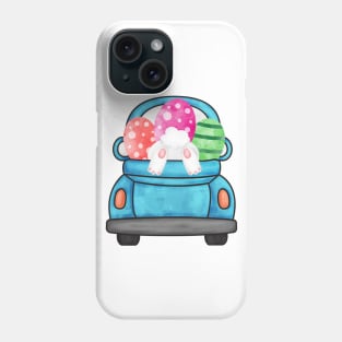 Easter Truck Bunny Eggs Phone Case