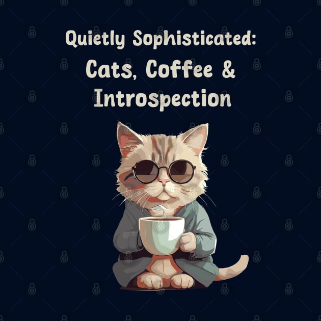 Cool cat and coffee by Patterns-Hub