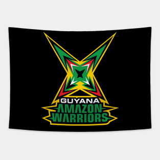 Guyana Amazon Warriors CPL T20 Cricket Tapestry