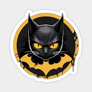 Batman Cat Magnet