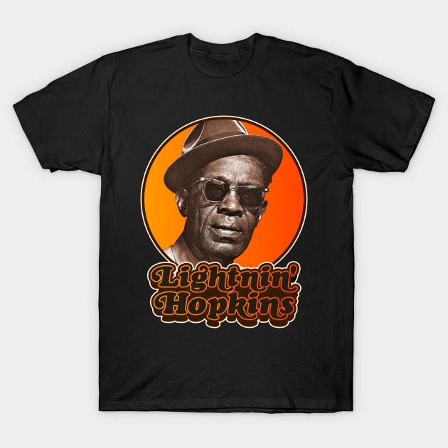 Retro Lightnin Hopkins Tribute - Lightnin Hopkins - T-Shirt 