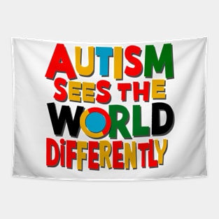 Autism Sees The World Differently Tapestry