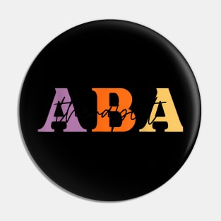 ABA Therapist  Applied Behavior Analysis Pin