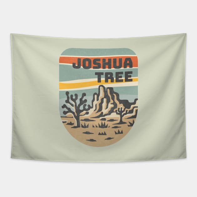 Joshua Tree National Park Tapestry by Tees For UR DAY