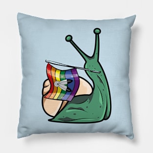 Pride Snail - Two Spirit Pillow