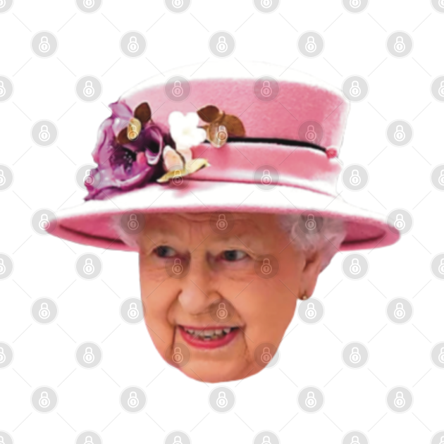 Discover Queen Elizabeth the Second in Pink - Queen Elizabeth Ii - T-Shirt