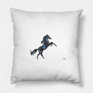 Night Horse Pillow