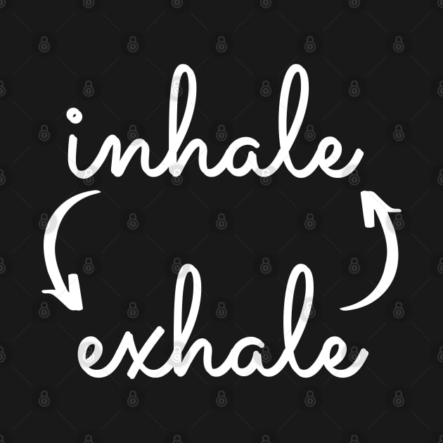 Inhale Exhale by Plush Tee