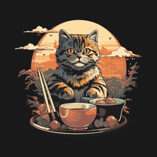 Meowster of Ramen T-Shirt