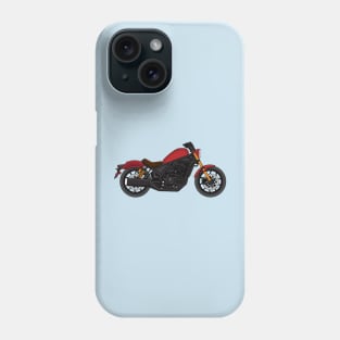 Cool cruiser style motorcycle Phone Case