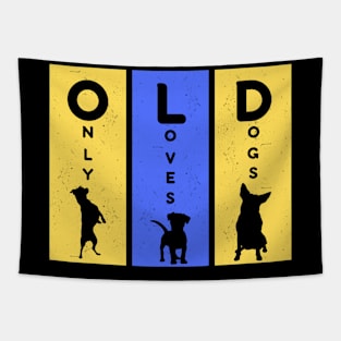 Only Loves Dogs Tapestry