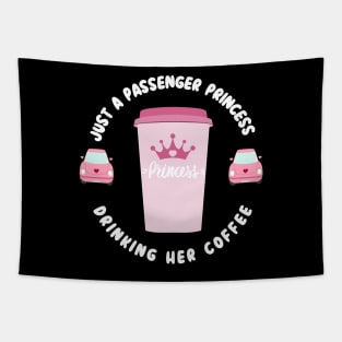 Passenger Princess Coffee Tapestry