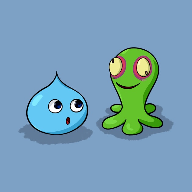 Slime Buddies by tastelesssandwiches