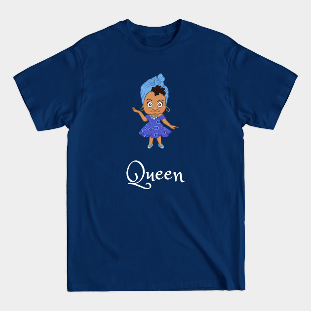 Discover Beautiful Powerful Black Woman Queen - Black Woman - T-Shirt