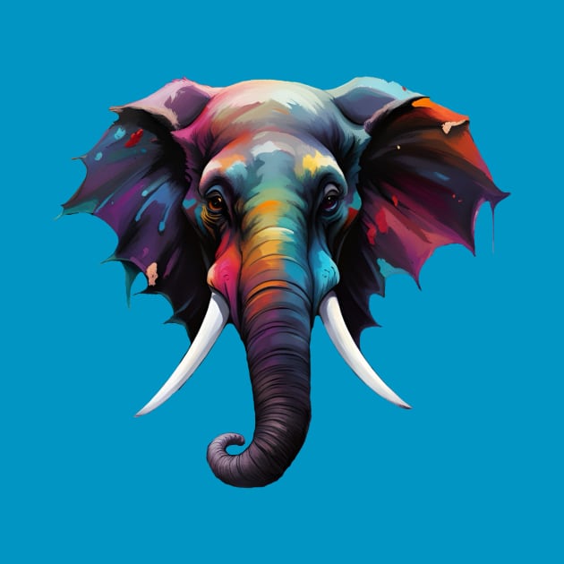 Elephant painter by 3ric-