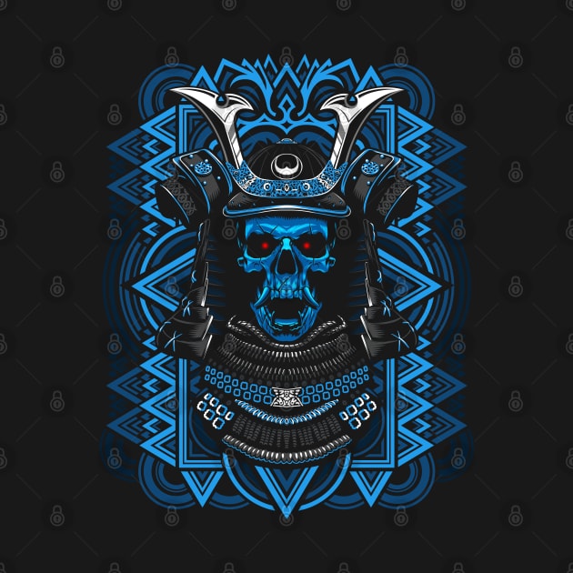 Samurai Skull by albertocubatas