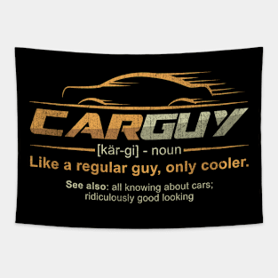 Car Guy Like A Regular Guy Only Cooler Funny Tapestry