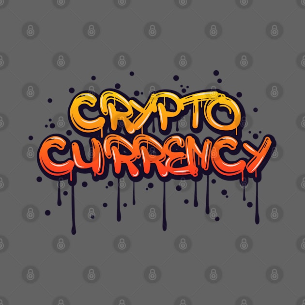 Crypto currency street art by Teebee