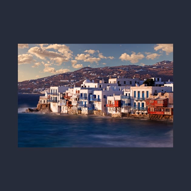 The picturesque Little Venice in Mykonos, Greece by Constantinos Iliopoulos Photography