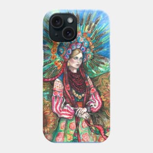 Ukrainian Flower Crown Phone Case