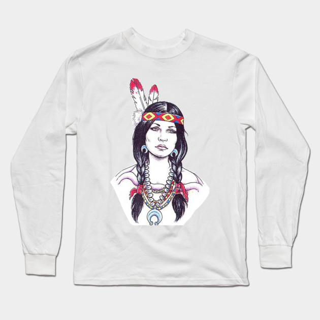 Native American Native American Long Sleeve T Shirt Teepublic